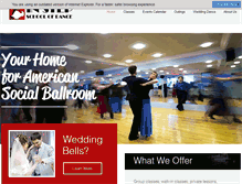 Tablet Screenshot of in-stepschoolofdance.com